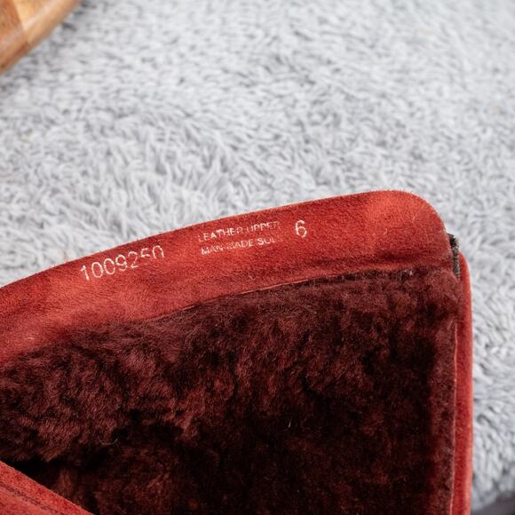 Ugg Italian Luxe Collection Abree Short Shearling Boots 1009250 Women's Size 6 - Picture 5 of 6